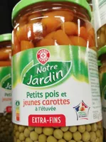 Petits pois et jeunes carottes extra-fins