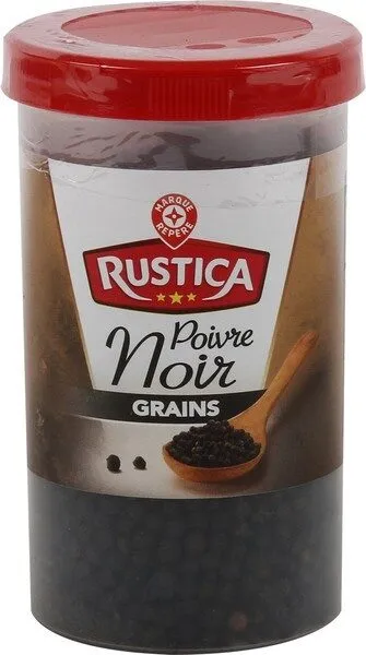 Poivre noir en grains - boîte