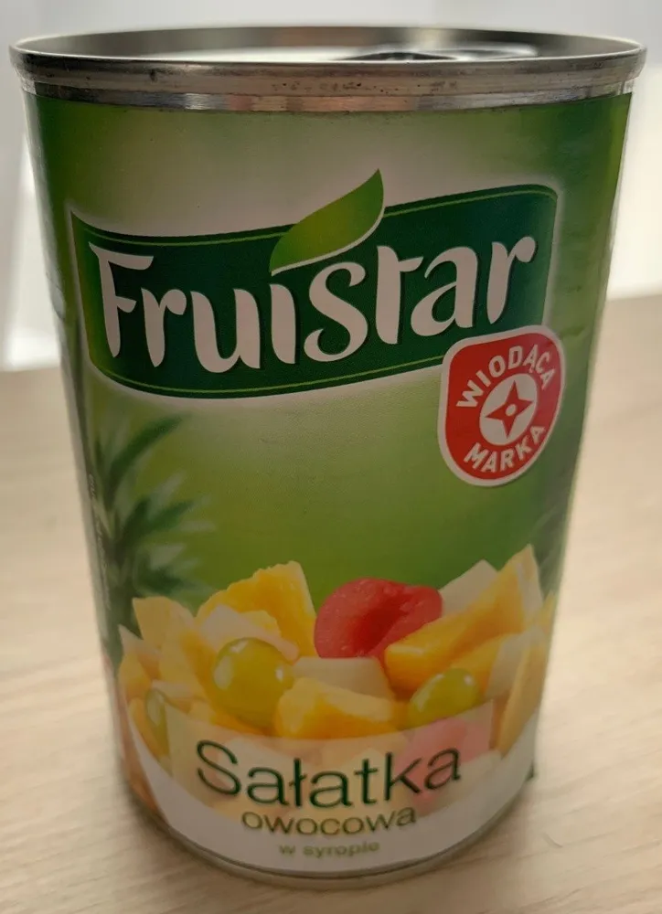 Sałatka owocowa w syropie
