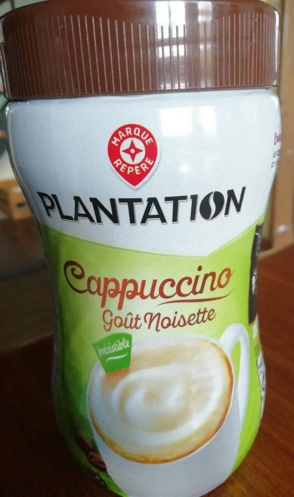 Cappuccino goût noisette