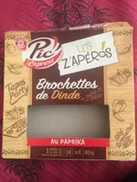 Mini brochettes de dinde au paprika x 4