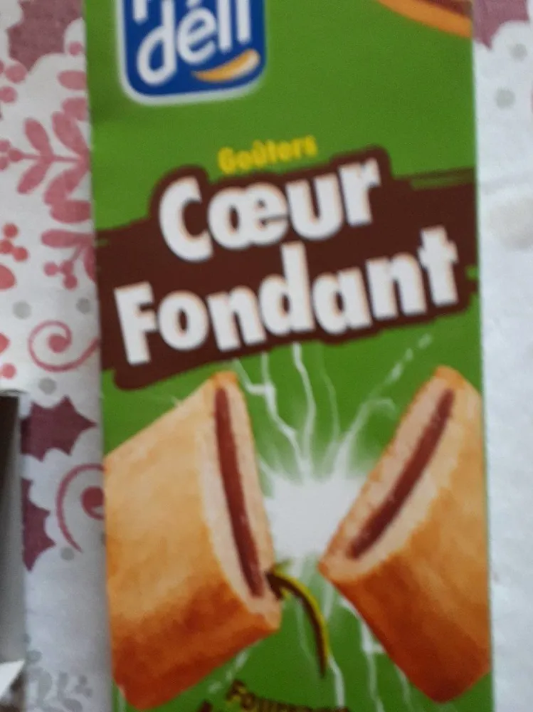 Goûters coeur fondant