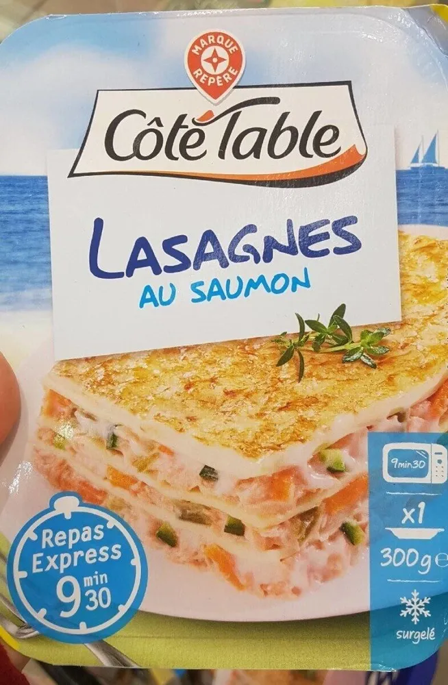 Lasagnes au saumon
