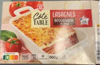 Lasagnes à la bolognaise de boeuf