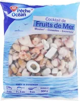 Cocktail de 4 fruits de mer surgelé - sachet