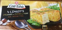 Lingots d'ecrasée de pommes de terre aux nousettes