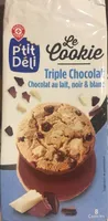 Cookies triple chocolat