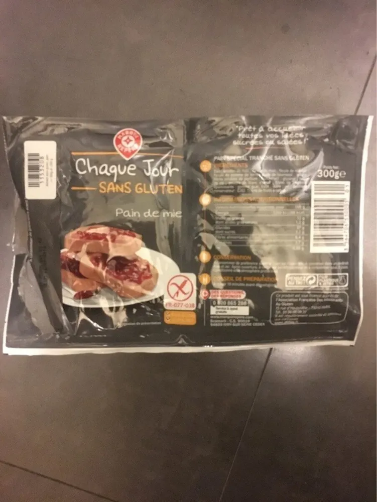 Pain de mie sans gluten