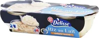 Riz au lait nature et sucré