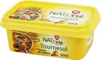 Margarine au tournesol 60% Mat. Gr. doux - barquette