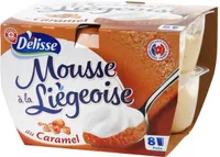 Mousse à la liégoise au caramel