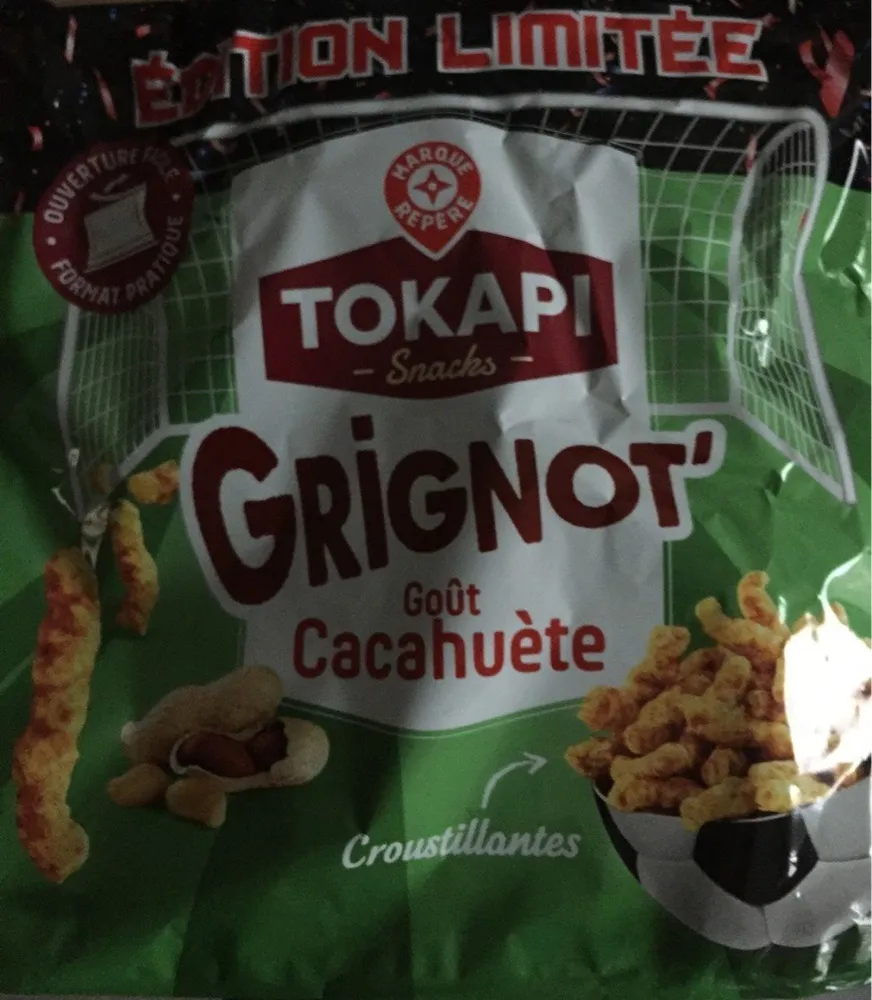 Grignot' goût cacahuete