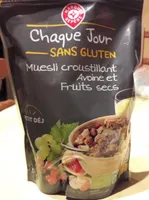 Muesli croustillant avoine et fruits secs bio sans gluten