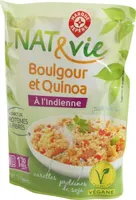 Boulgour et quinoa à l'indienne - sachet