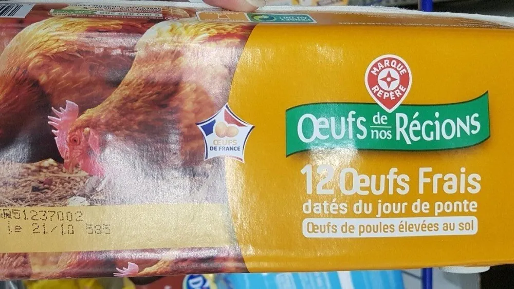 Oeufs de nos regions