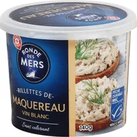 Rillettes de maquereau vin blanc