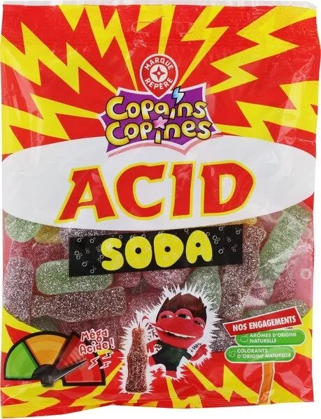 Gélifiés soda acide