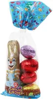 Chocolat au lait sachet mix lapin et oeuf