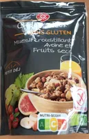 Muesli croustillant avoine et fruits secs