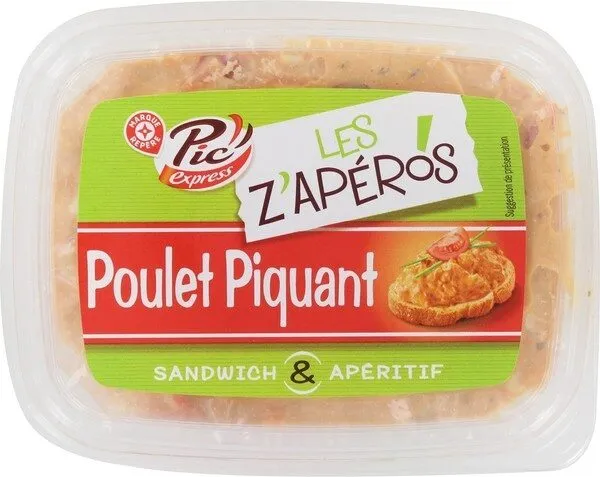 Tartinable poulet piquant