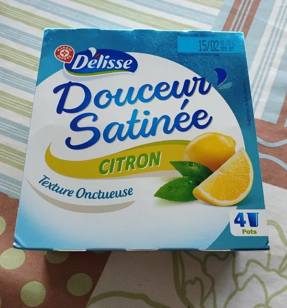 Douceur satinée citron