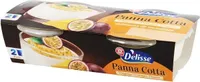 Panna cotta sur lit de fruit de la passion x 2