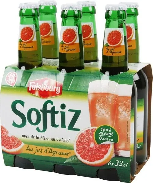 Bière agrume sans alcool
