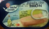 Filets de thon à l'huile d'olive