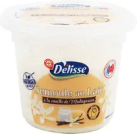 Semoule au lait à la vanille de Madagascar
