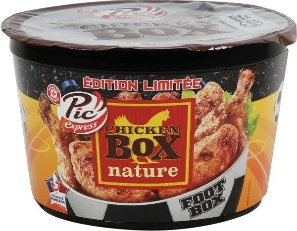 Box de poulet nature à partager