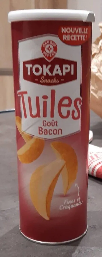 Tuiles goût bacon
