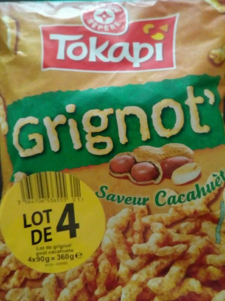 Grignot' saveur cacahuète