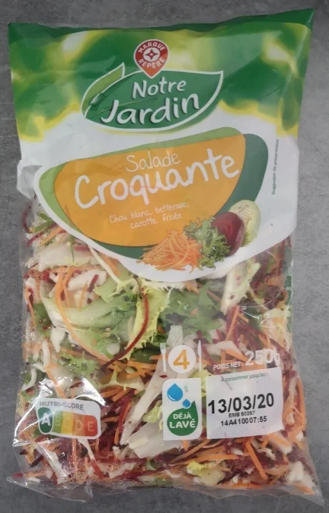Salade croquante