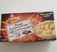 Polisse écrase de pommes de terre truffe