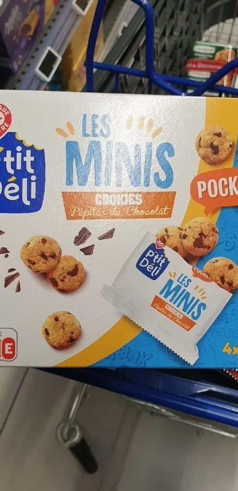 Les minis cookies pépites de chocolat