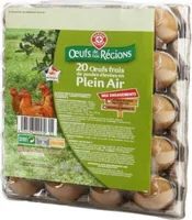 20 oeufs plein air