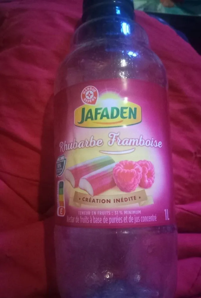 Rhubarbe framboise