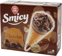 Cônes chocolat x 6
