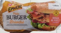 Pain burger géant brioche