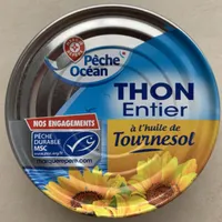 Thon entier à l'huile de Tournesol