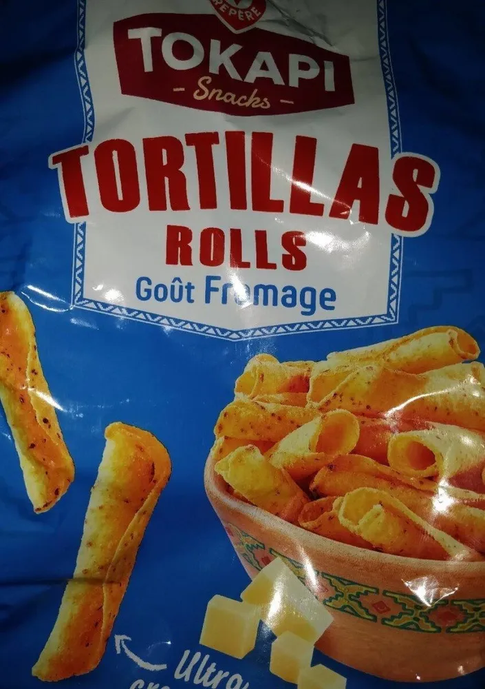 Tortillas rolls fromage