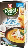 Mouliné potiron et lait de coco