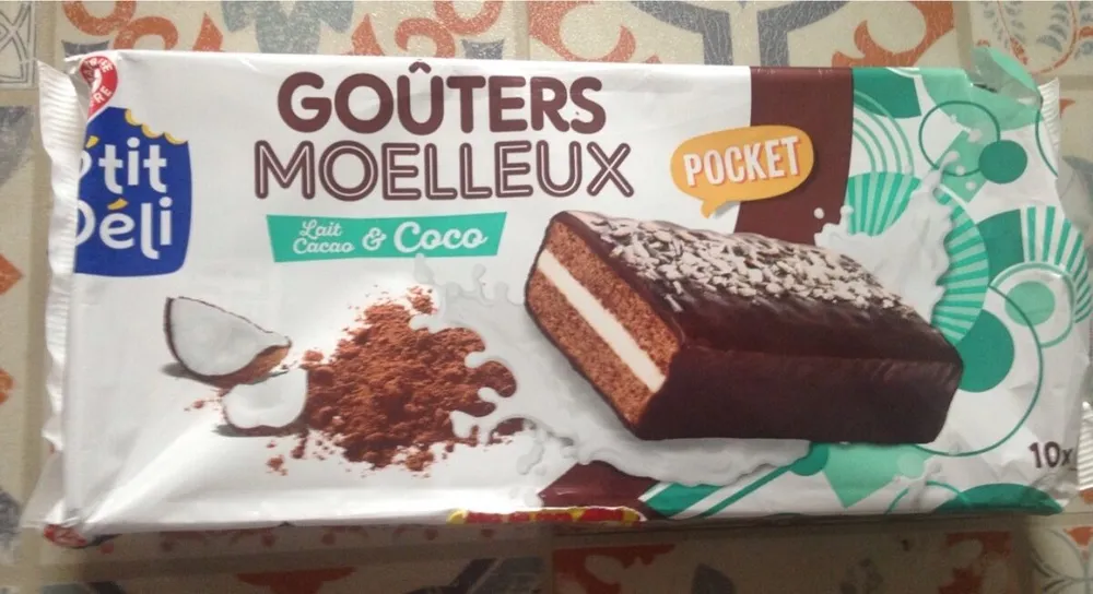 Moelleux lait de cacao & coco