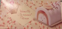 Bûche Vanille Caramel Pécan