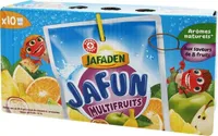 Boisson multifruits Jafun - 10 x 20 cl UNITÉ