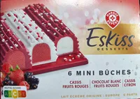 6 mini bûches