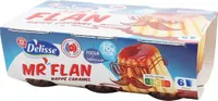 Flan vanille nappe caramel