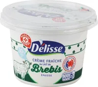 Crème fraîche au lait de brebis