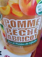 Pomme pêche abricot