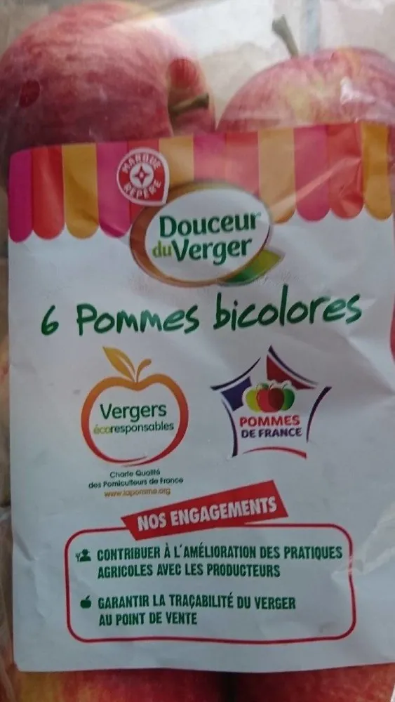 6 Pommes Bicolores